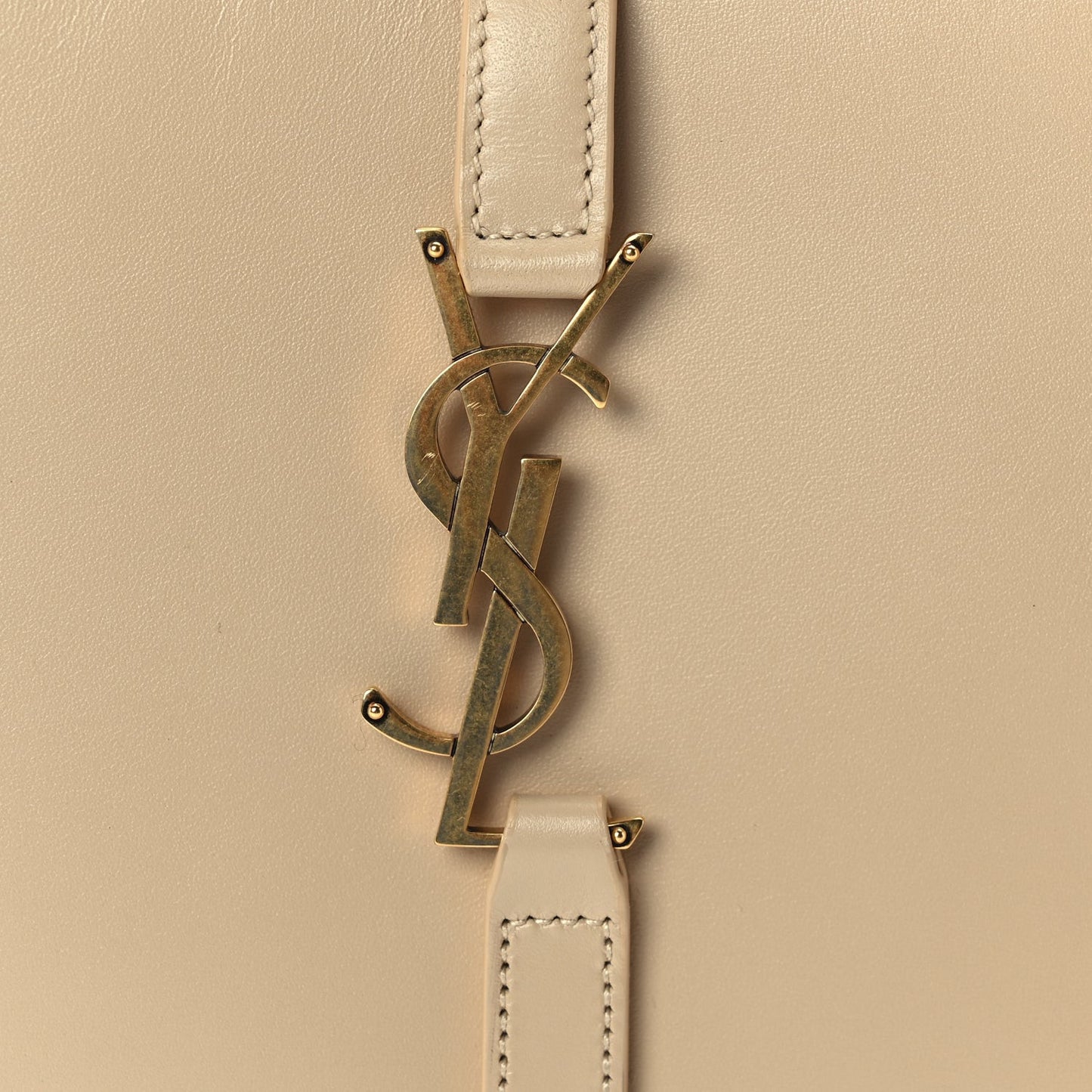 Smooth Calfskin Le 5 A 7 Hobo Dark Beige