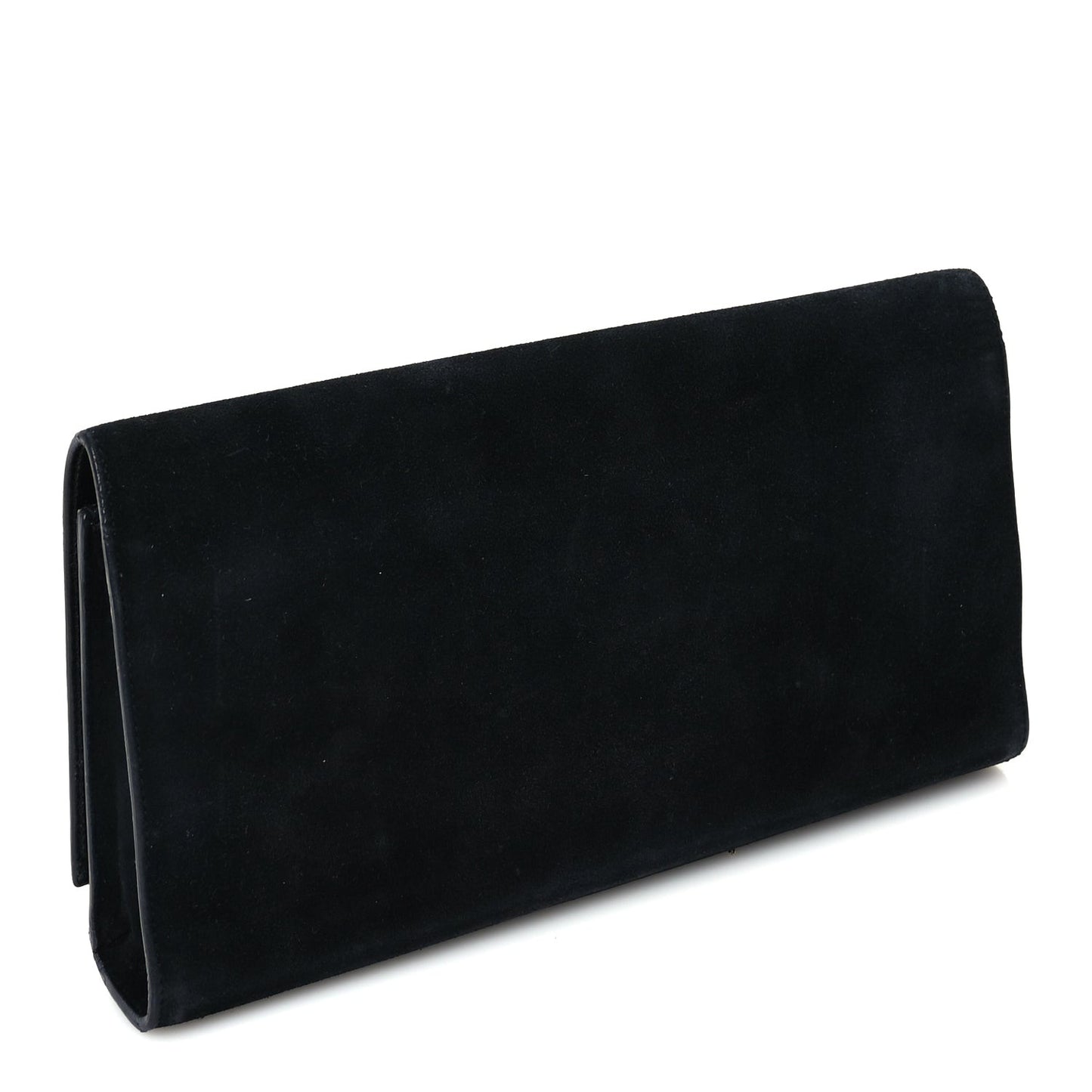 Velvet Classic Monogram Cassandre Tassel Clutch