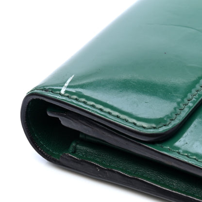 Gucci Shade Lux Calfskin Interlocking G Continental Wallet Turtle Green 5 of 5