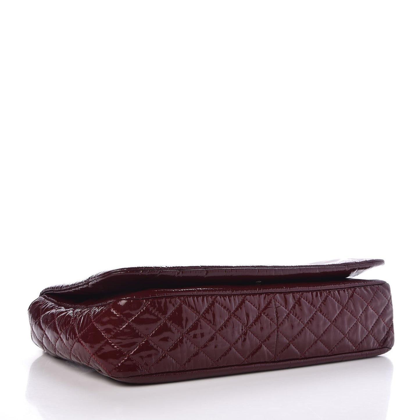 Vinyl Medium Rock and Chain Flap Bordeaux