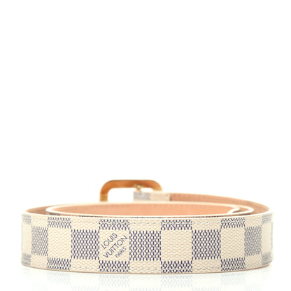 Louis Vuitton Damier Azur Belt 85 34 2 of 6