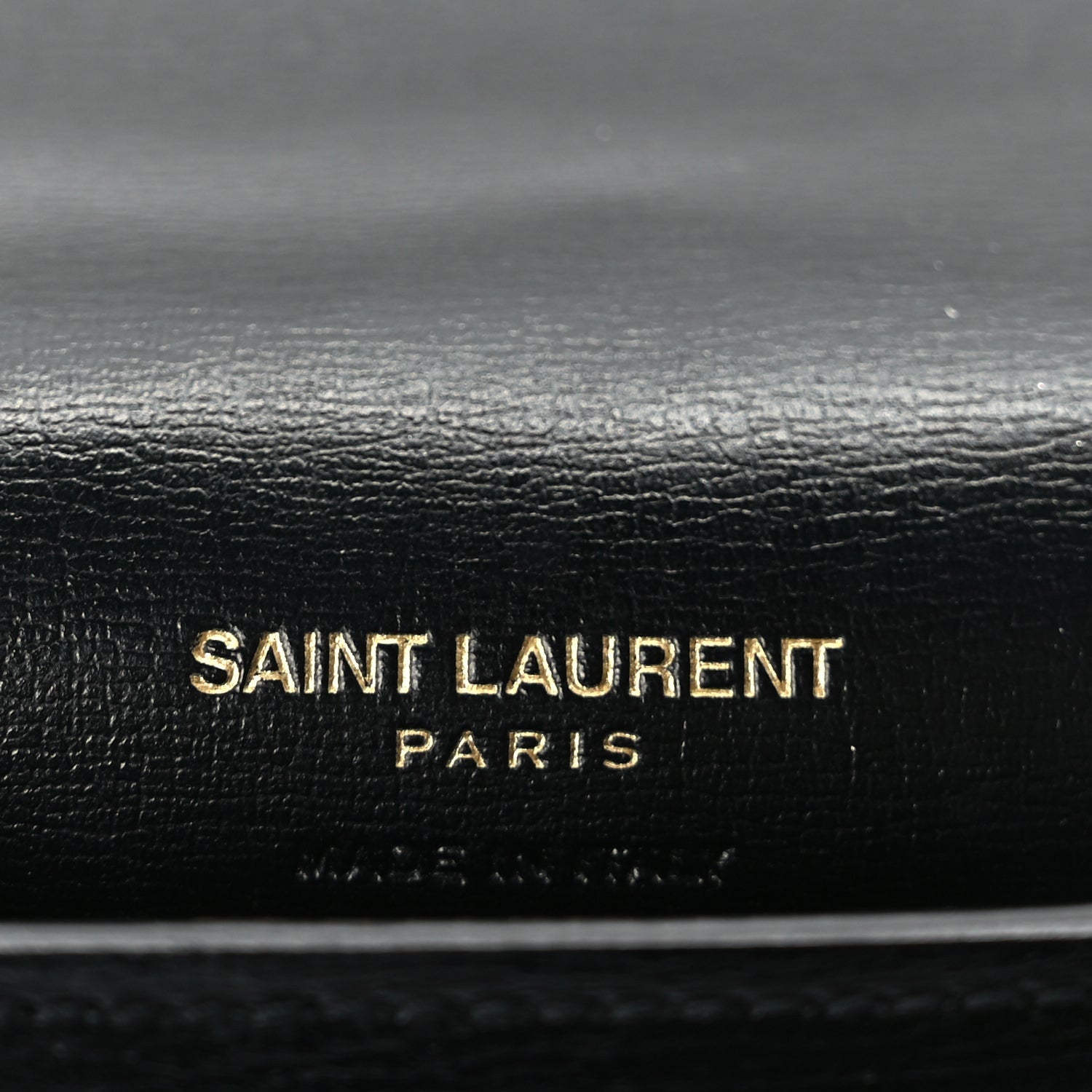 Saint Laurent Smooth Calfskin Monogram Phone Holder Crossbody Black 5 of 8