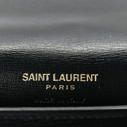 Saint Laurent Smooth Calfskin Monogram Phone Holder Crossbody Black 5 of 8