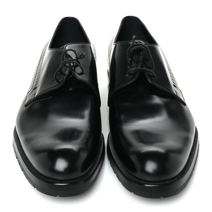Louis Vuitton Calfskin Mens State Derby 8 Black 4 of 7