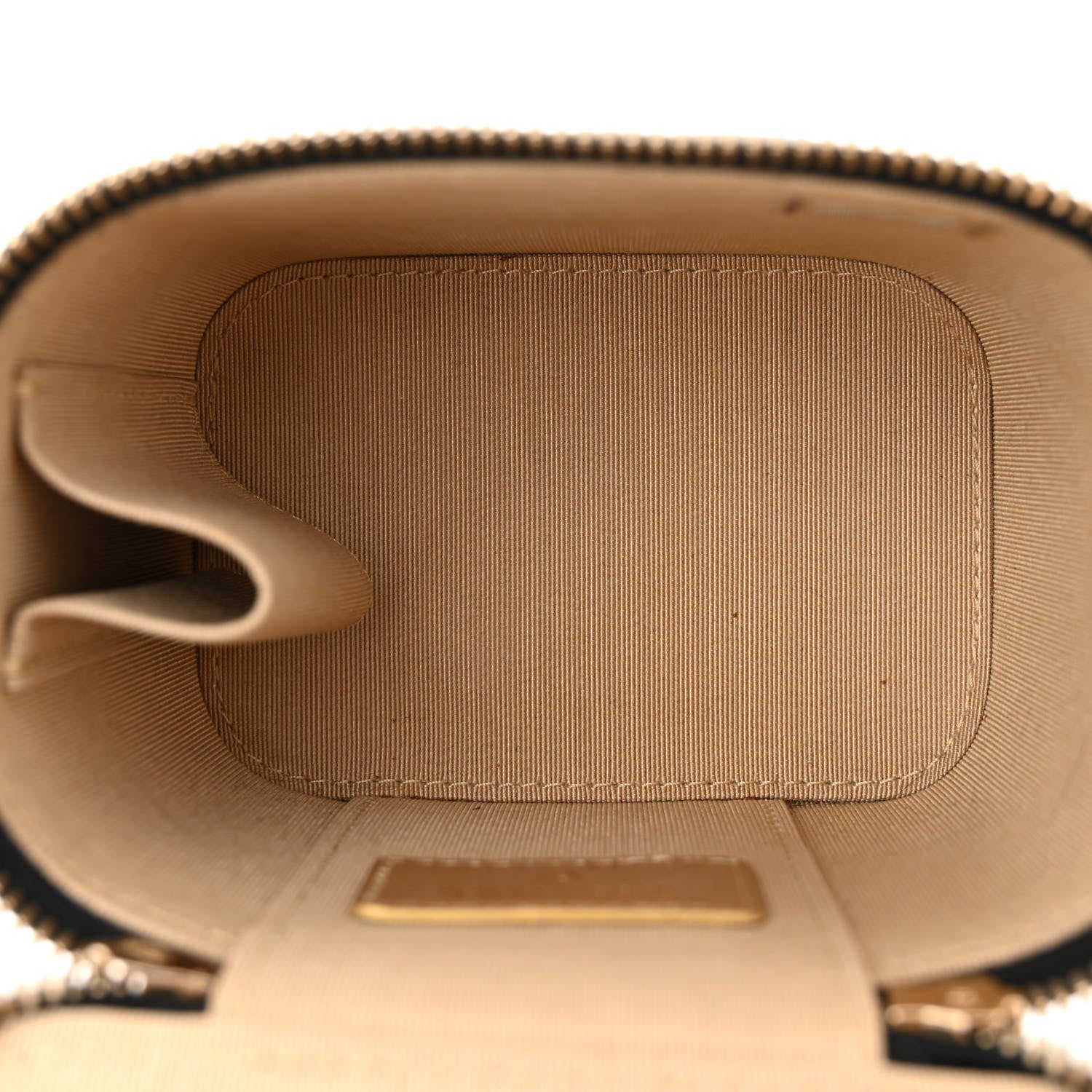 Chanel Lambskin Quilted Mini Pearl Crush Vanity Case With Chain Black 5 of 10