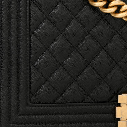 Chanel Caviar Quilted New Medium Boy Flap Black 12 of 12