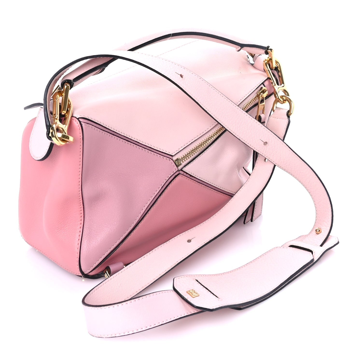 Loewe Calfskin Small Puzzle Bag Rosa 2 of 7