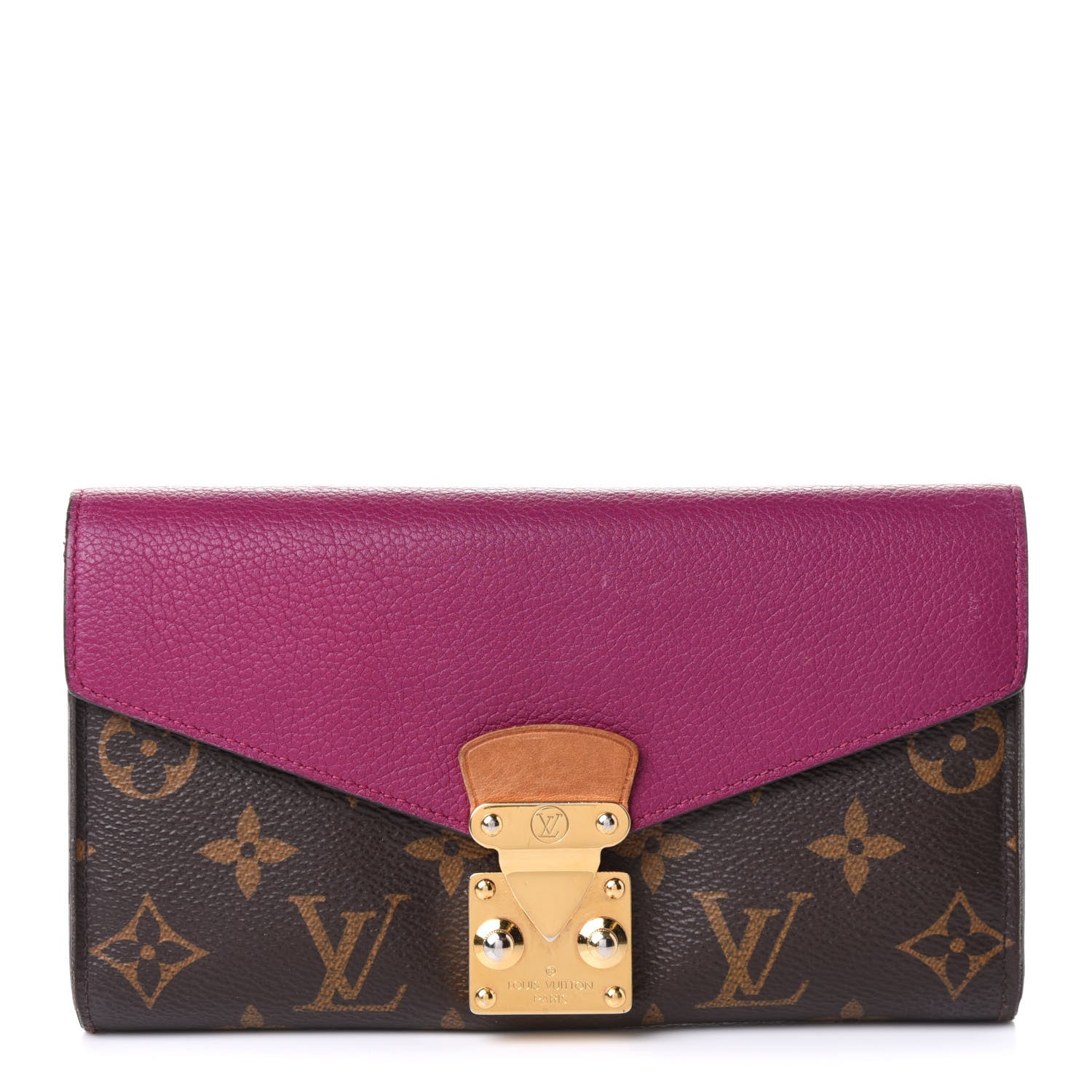 Louis Vuitton Monogram Pallas Wallet Grape 1 of 9