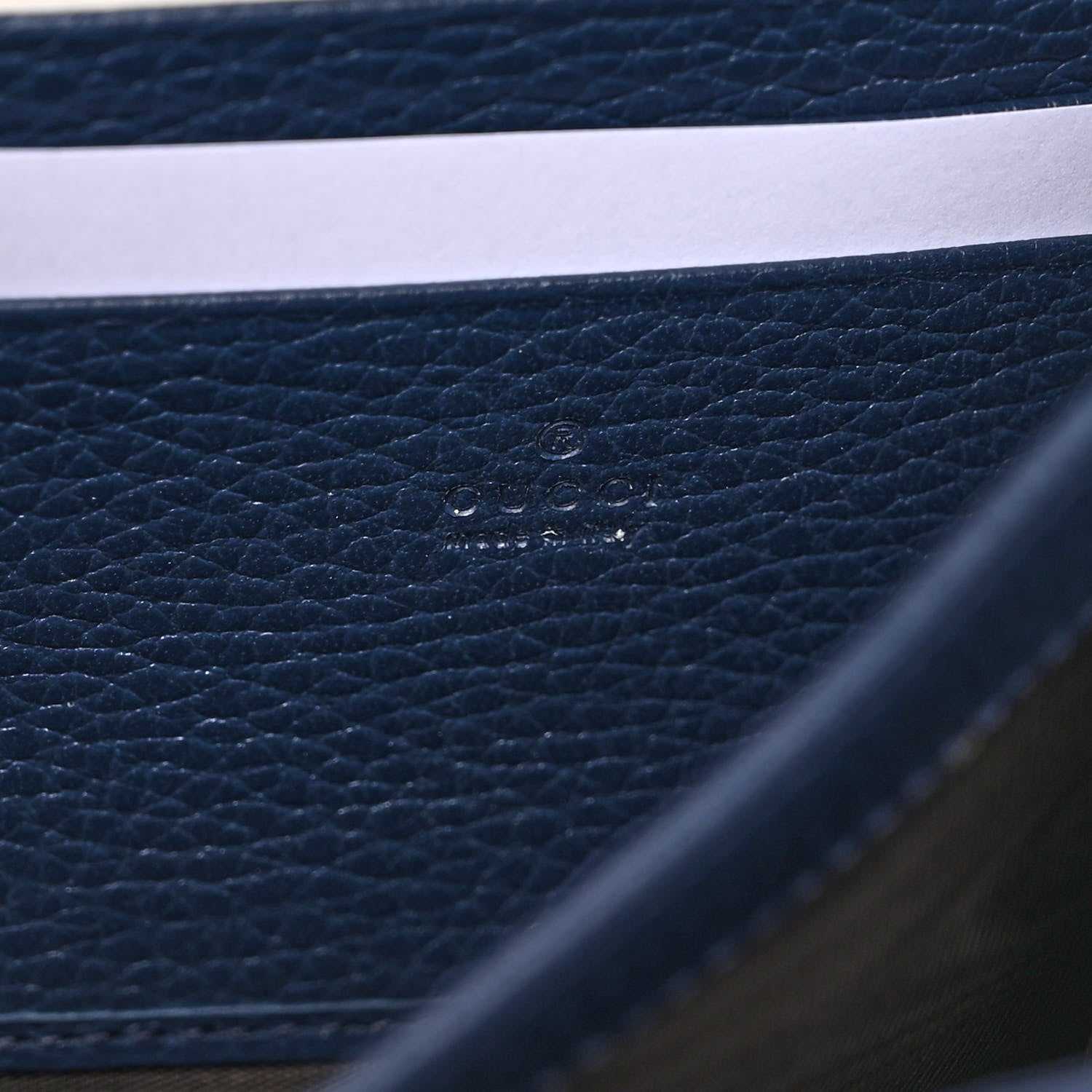 Gucci Dollar Calfskin Crystal Mini Dionysus Chain Wallet Blue Agata Black Diamond 6 of 11