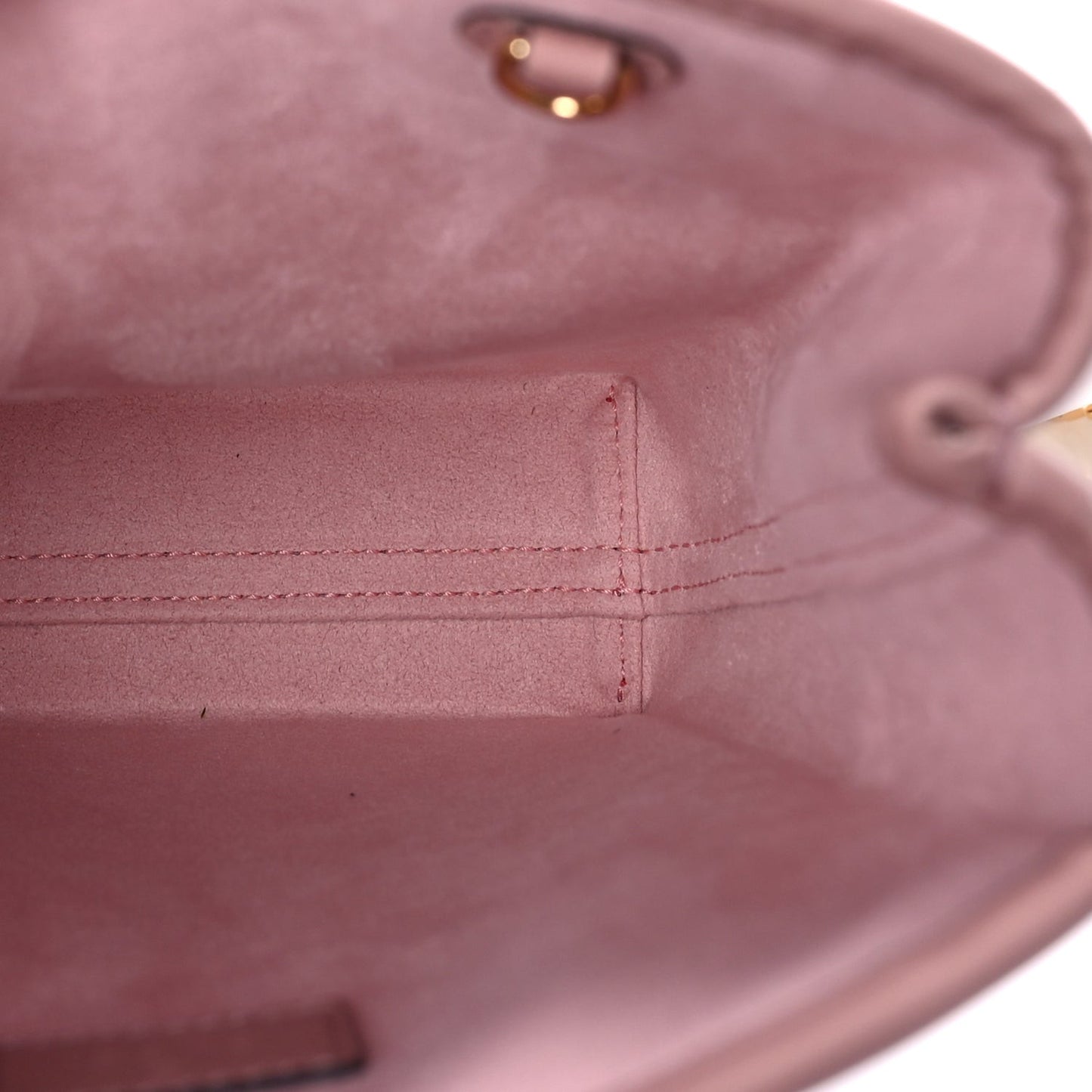Gilbert Calfskin Jumbo GG Embossed Super Mini Tote Bag Porcelain Rose