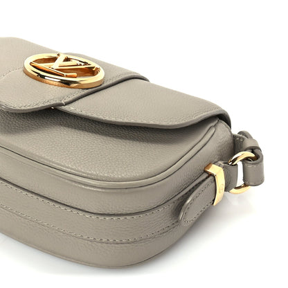 Louis Vuitton Grained Calfskin LV Pont 9 Soft PM  Gris 8 of 8