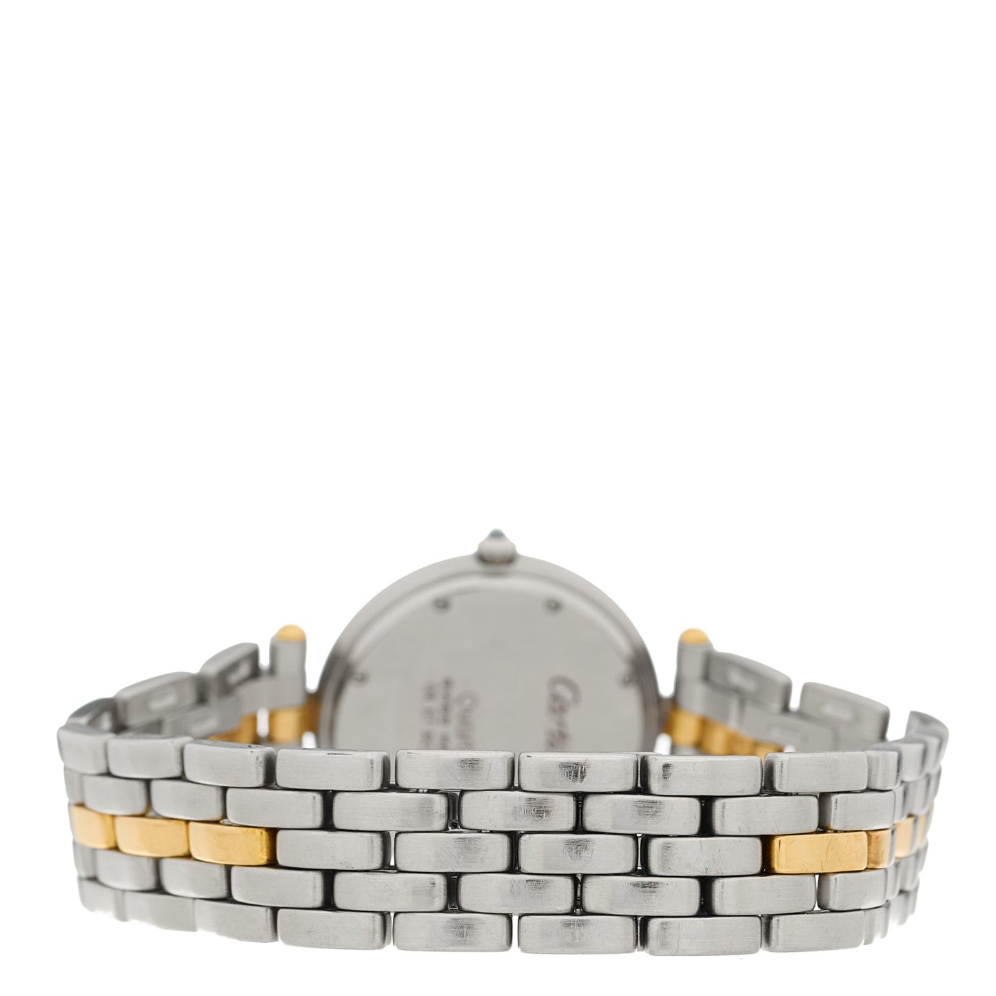 Stainless Steel 18K Yellow Gold 29mm Panthere Vendome Quartz Watch