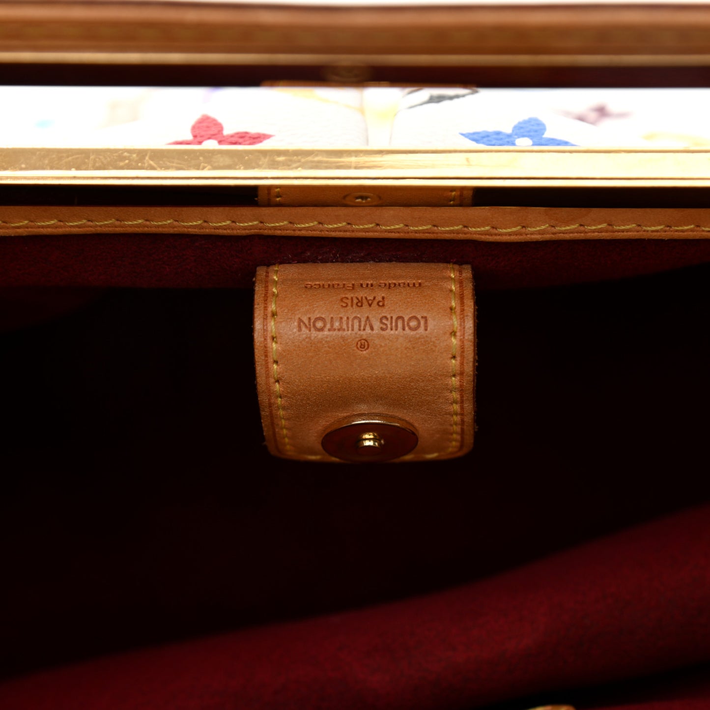 Monogram Multicolor Judy MM White