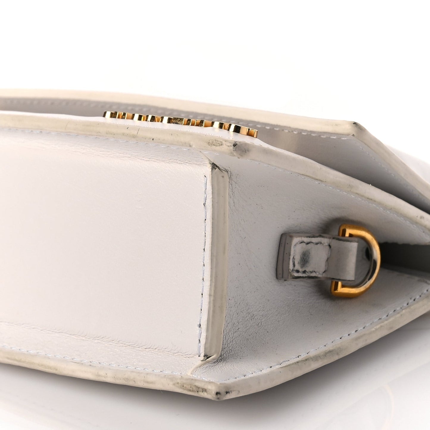 Smooth Calfskin Le Chiquito Long White