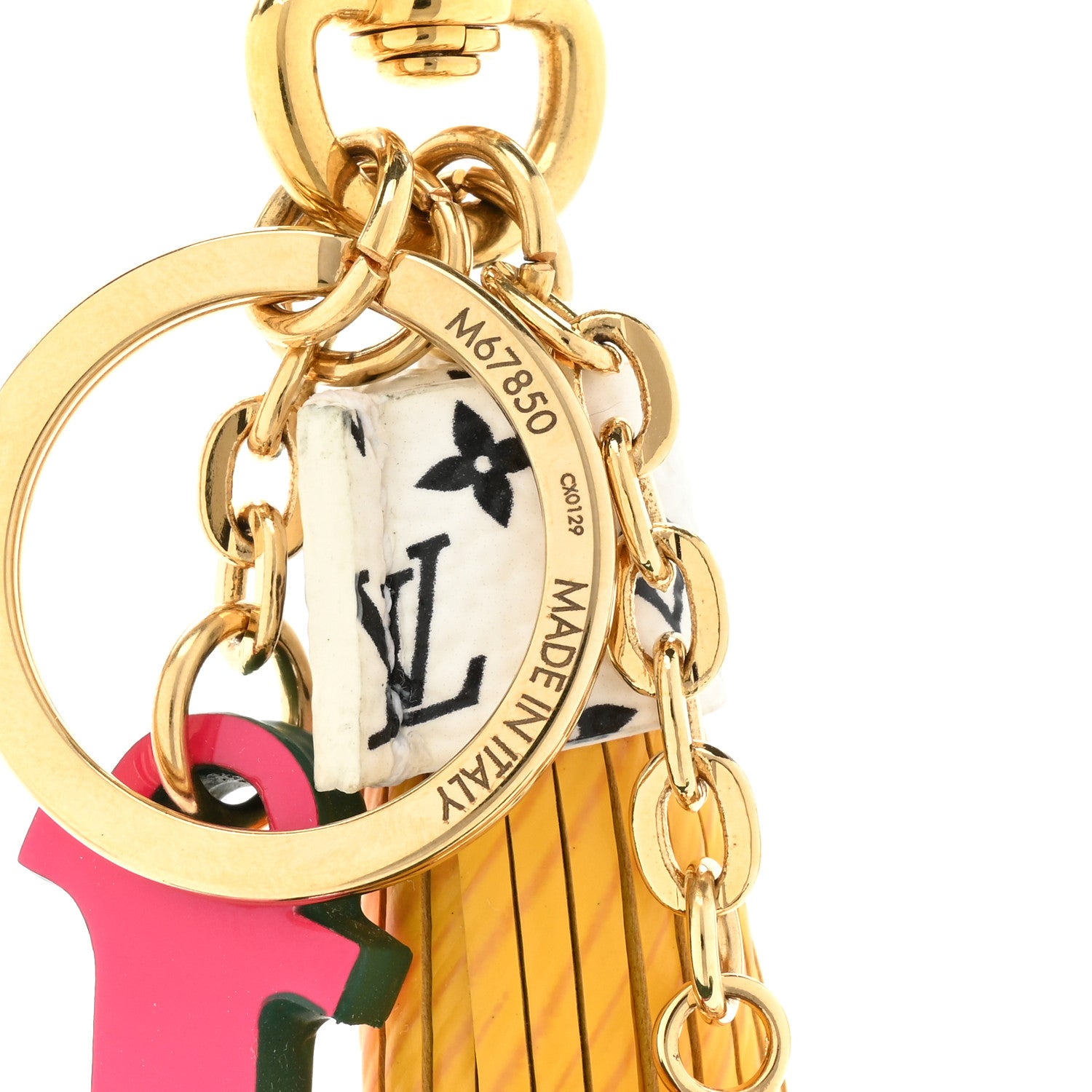Louis Vuitton LV Pop Tassel Bag Charm and Key Holder 3 of 3