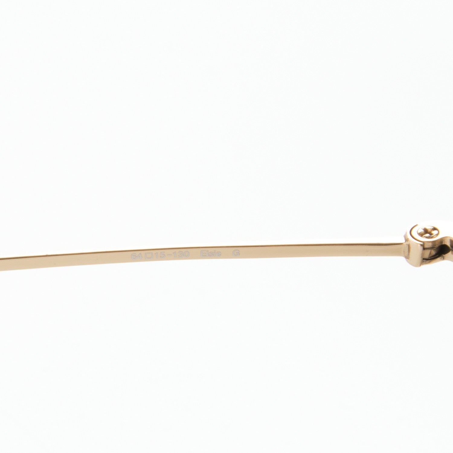 Oliver Peoples Titanium Elsie Aviator Sunglasses Gold 5 of 8