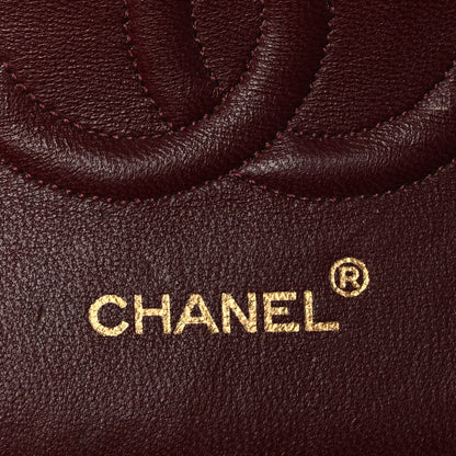 Chanel Lambskin Quilted Medium Double Flap Black 5 of 9