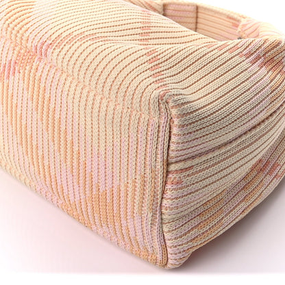 Burberry Canvas Knitted Check Mini Peg Duffle Bag Sherbert 8 of 8