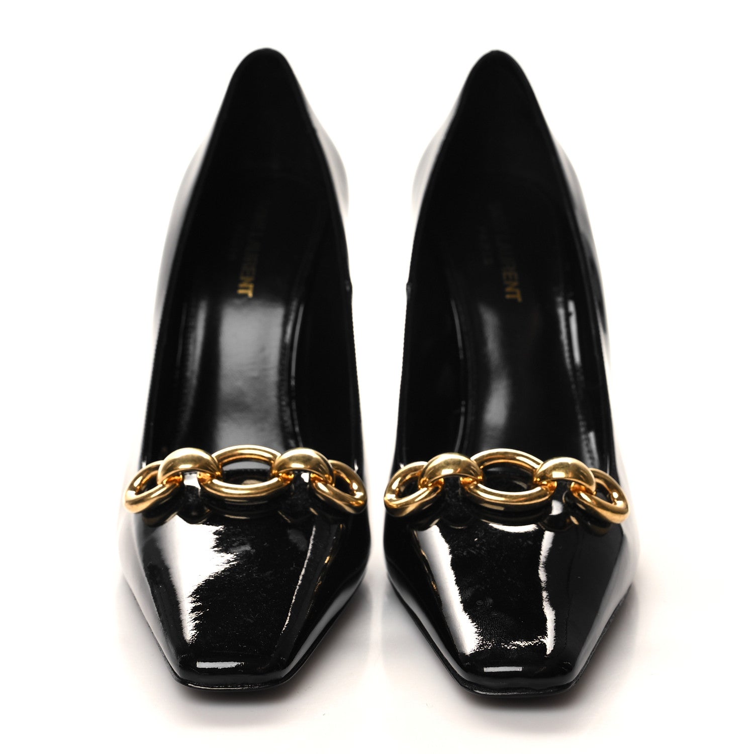 Saint Laurent Patent Silvana 110mm Pumps 40 Black 2 of 9