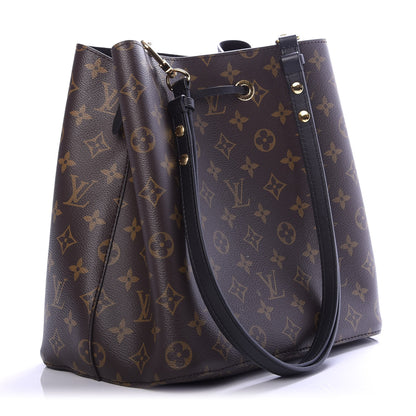 Louis Vuitton Monogram Neonoe MM Black 3 of 10