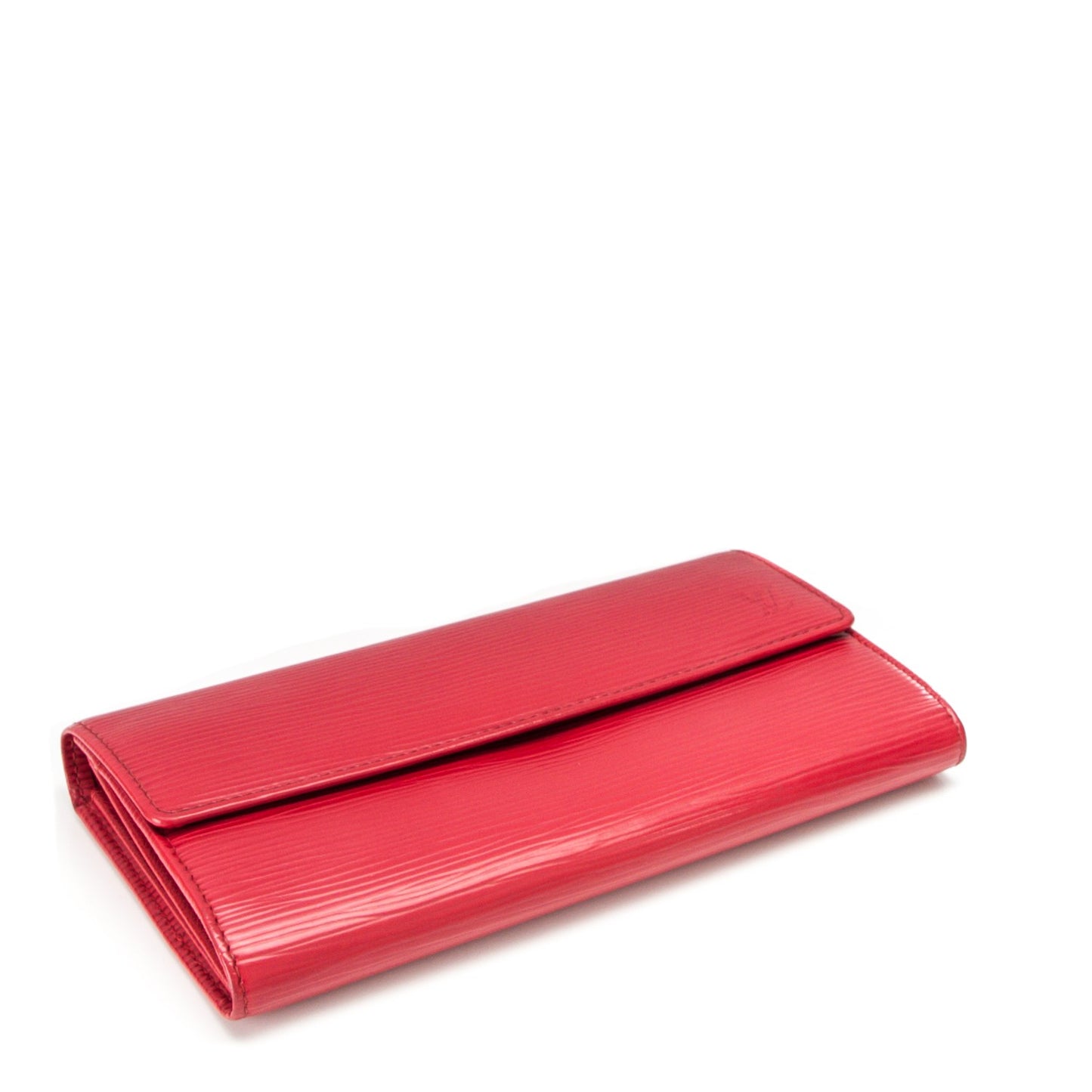 Epi Sarah Wallet Rouge