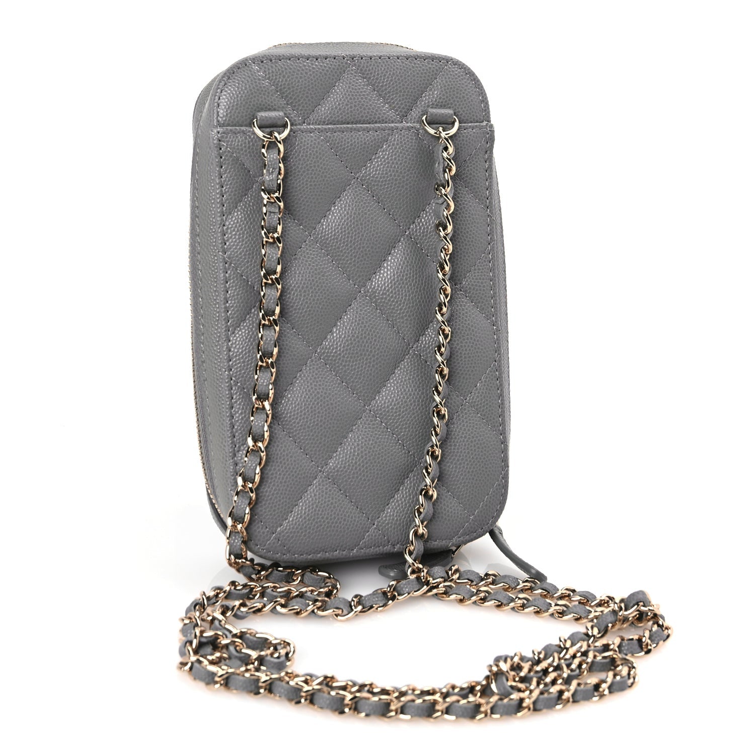 Chanel WOC & Phone Holder Crossbody Bag Black 2 of 10