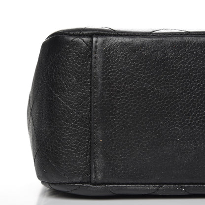 Chanel Caviar Quilted Medium Flap Shoulder Bag Black 8 of 9
