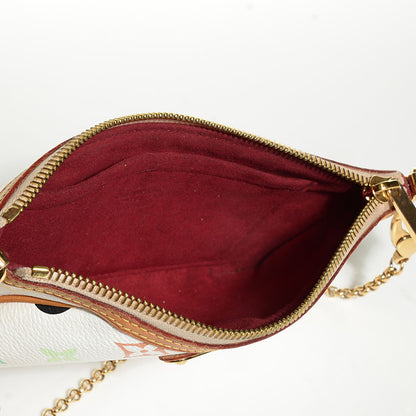 Louis Vuitton Monogram Multicolor Pochette Milla MM White 5 of 7