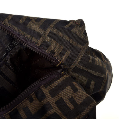 Fendi Fabric FF 1925 Mini Cosmetic Bag Tobacco 10 of 10