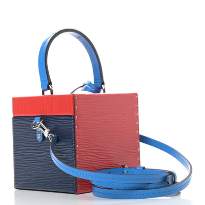 Louis Vuitton Epi Bleecker Box Indigo Coquelicot 3 of 11