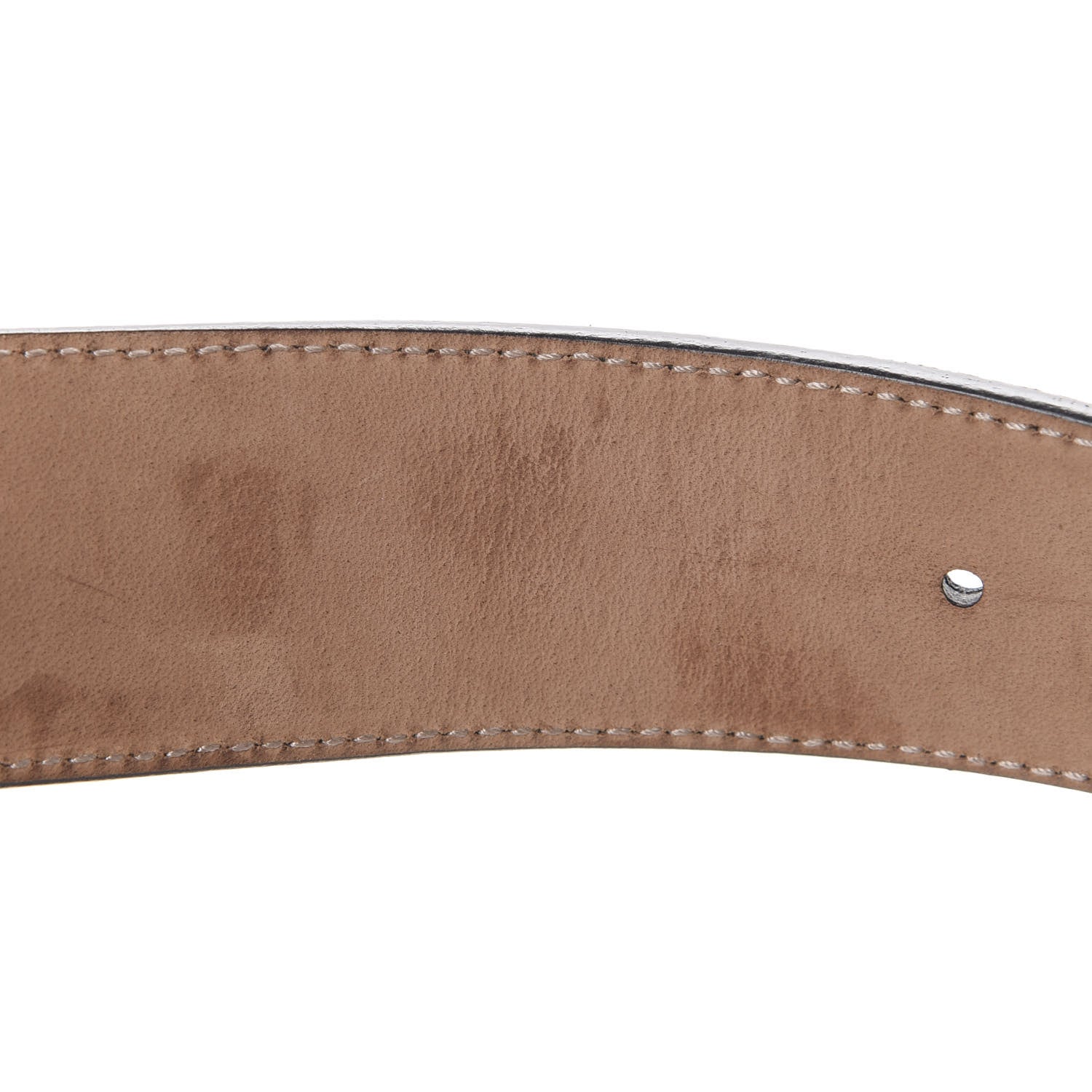 Gucci Imprime Monogram Interlocking G Belt 95 38 Black 6 of 7