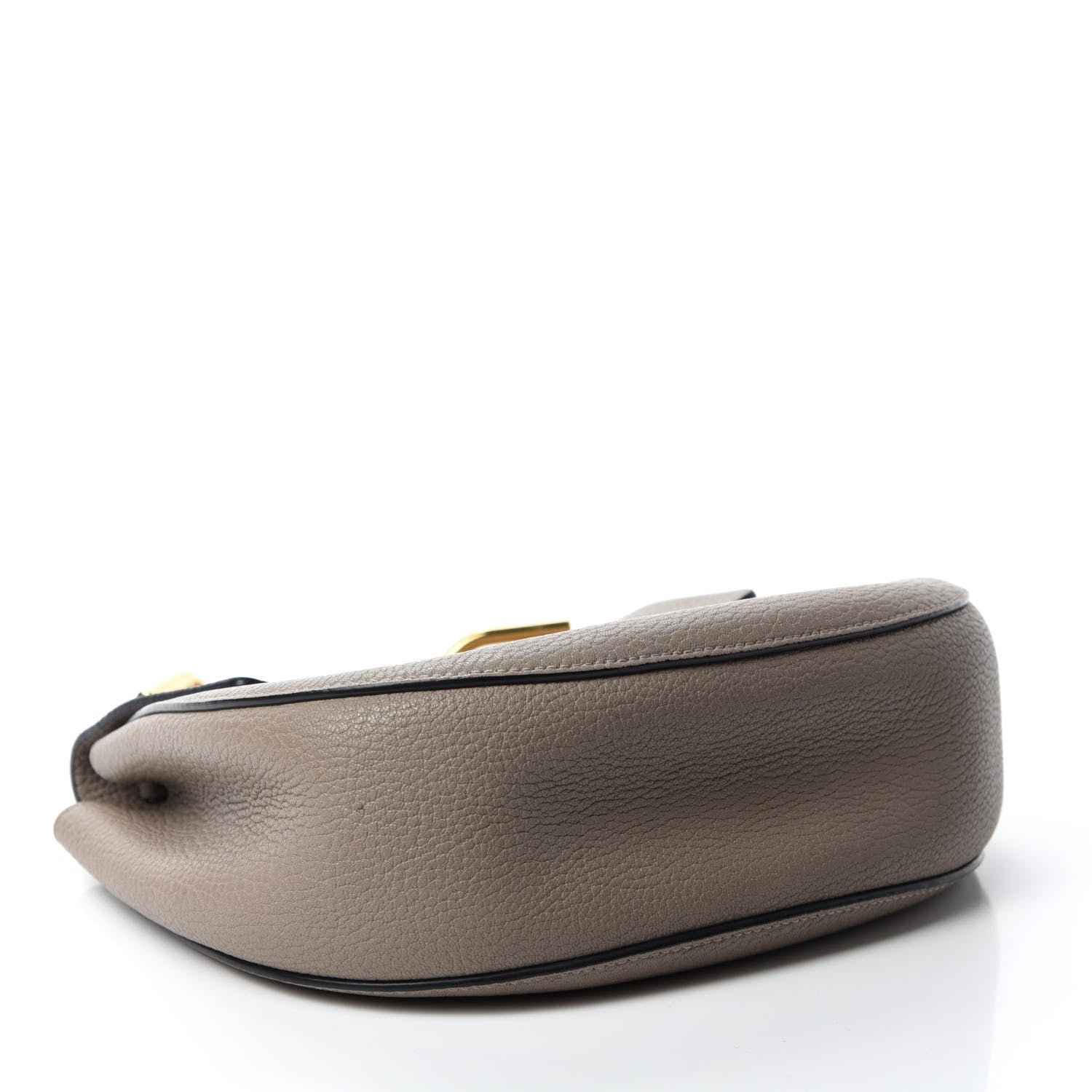 Chloe Grained Lambskin Drew Shoulder Bag Motty Grey 4 of 13