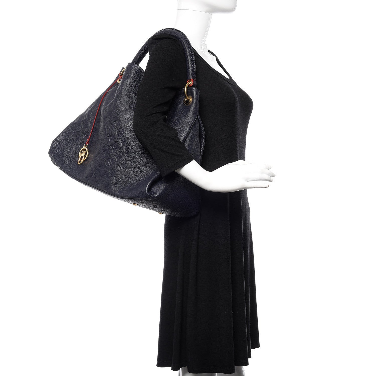 Louis Vuitton Empreinte Artsy MM Marine Rouge 2 of 9