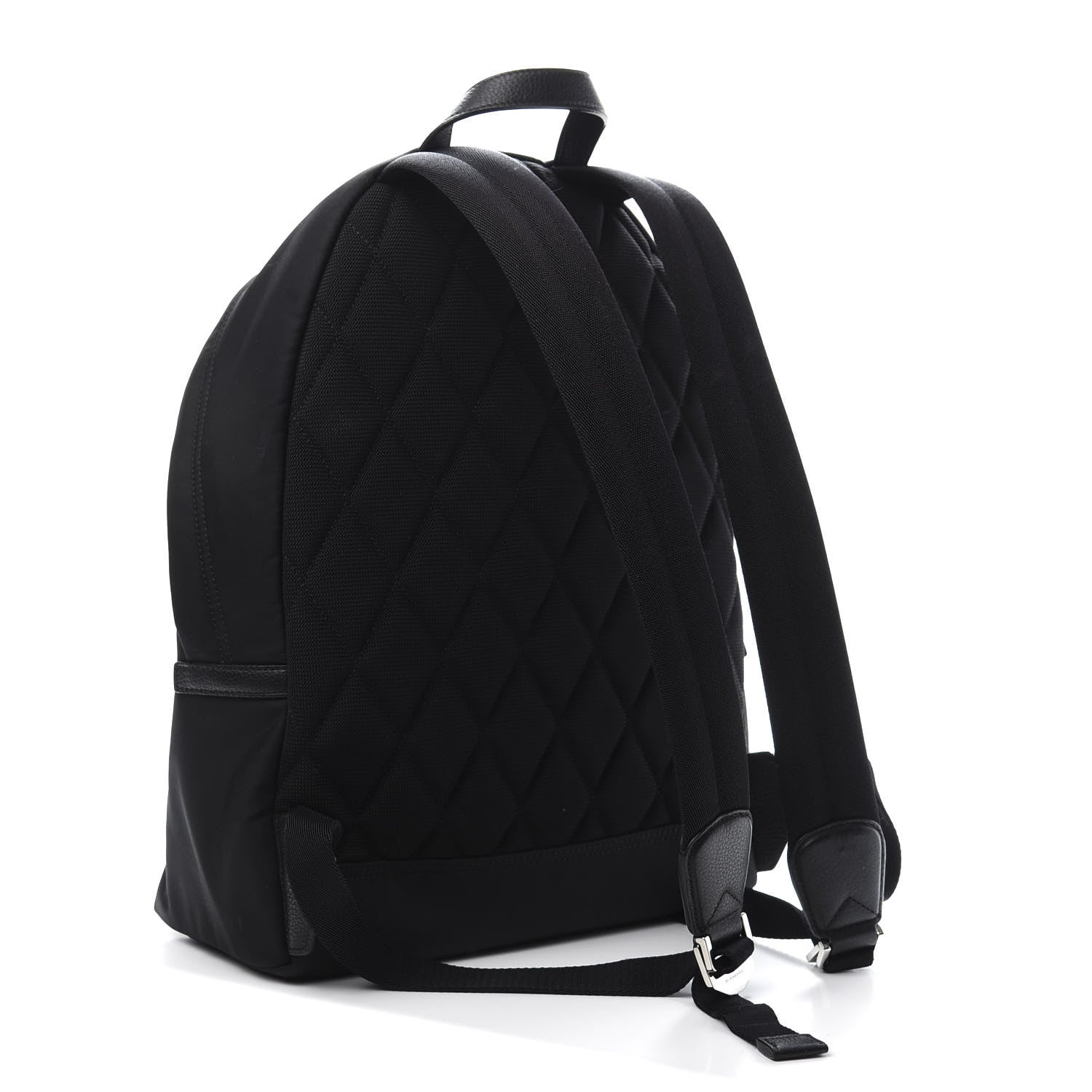 Burberry Nylon Abbeydale Simple Backpack Black 2 of 8