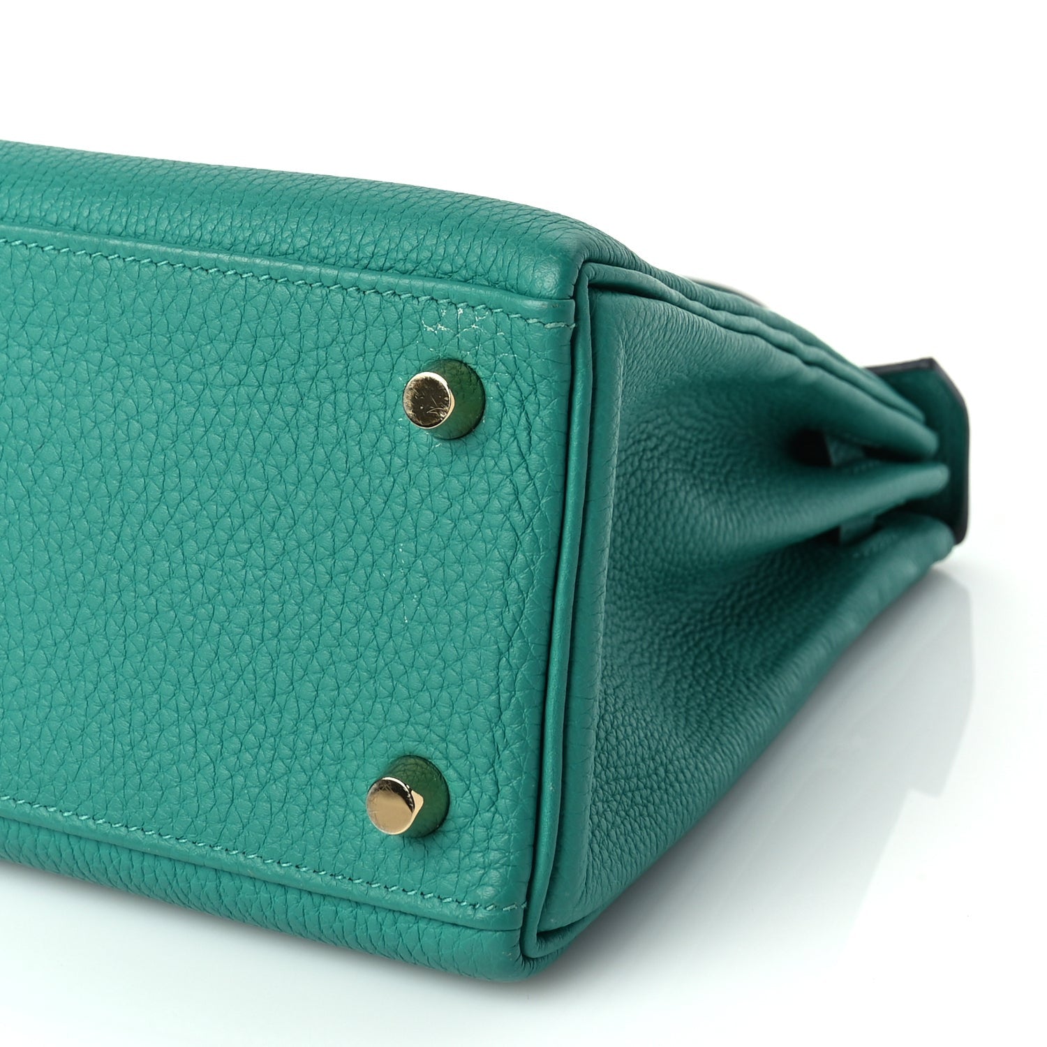 Hermes HERMES Togo Kelly Retourne 25 Vert Verone 9 of 9