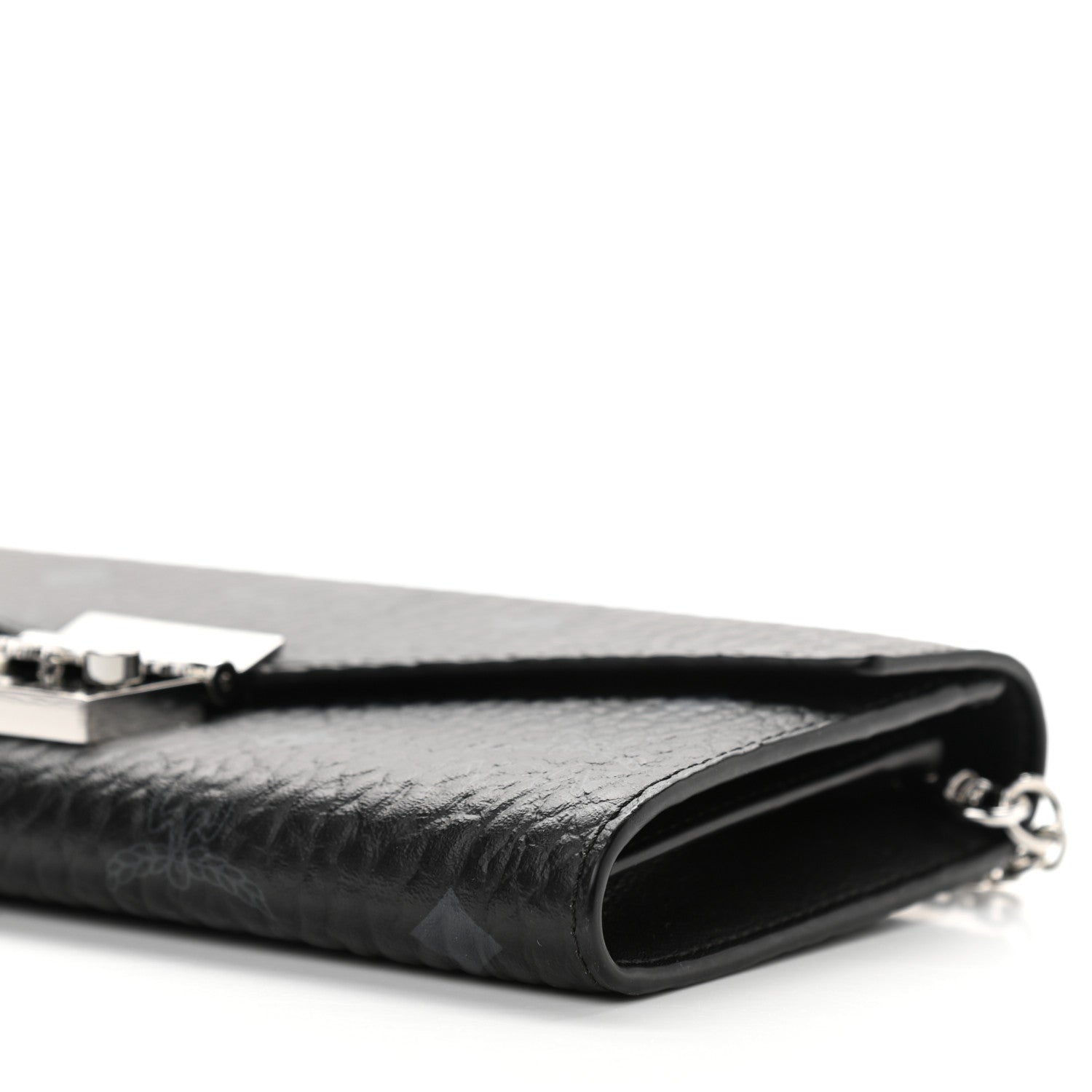 MCM Visetos Large Patricia Wallet On Chain Black 9 of 9