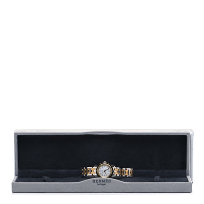 Hermes Stainless Steel 24mm Clipper Quartz Watch Gold 5 of 5