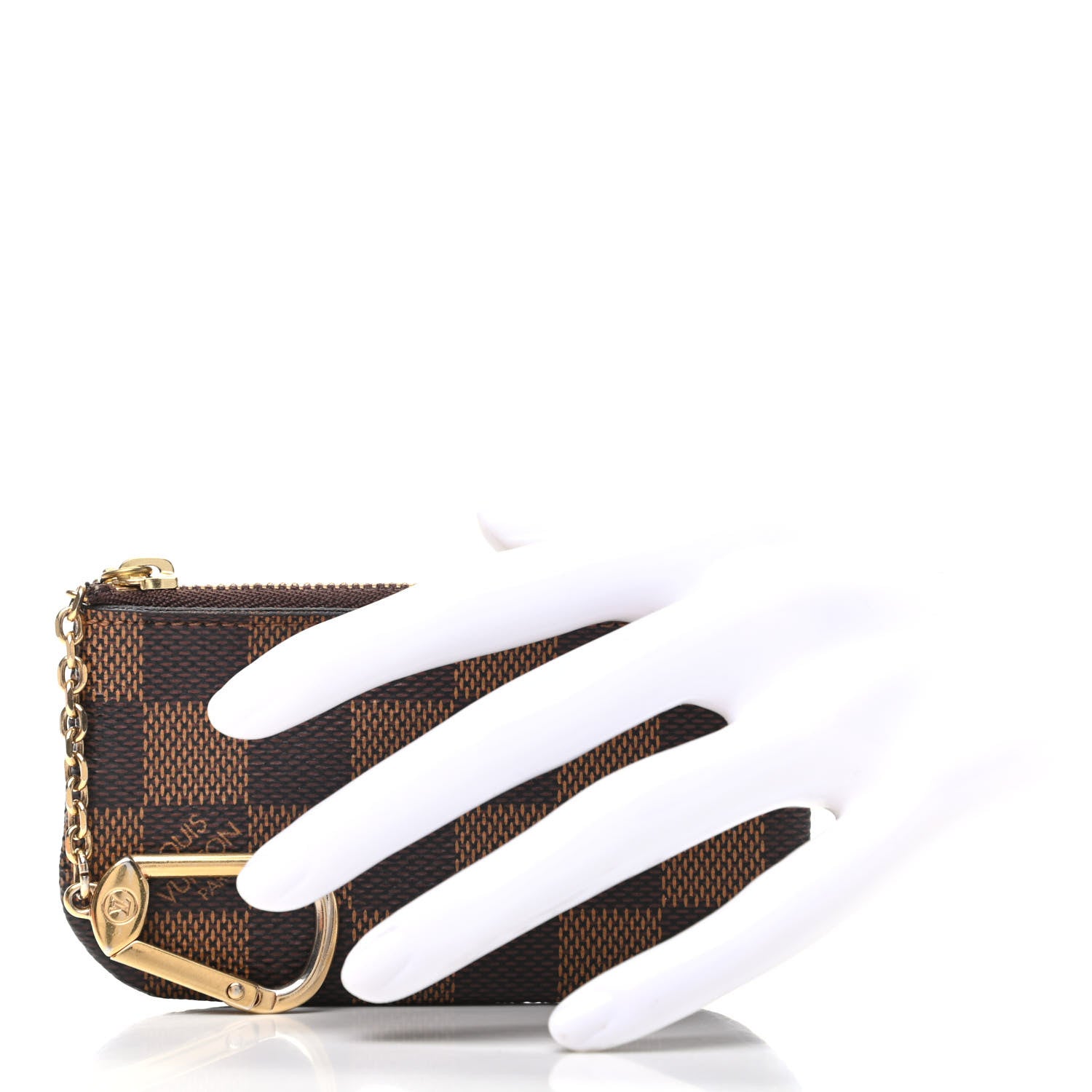 Louis Vuitton Damier Ebene Key Pouch 2 of 7