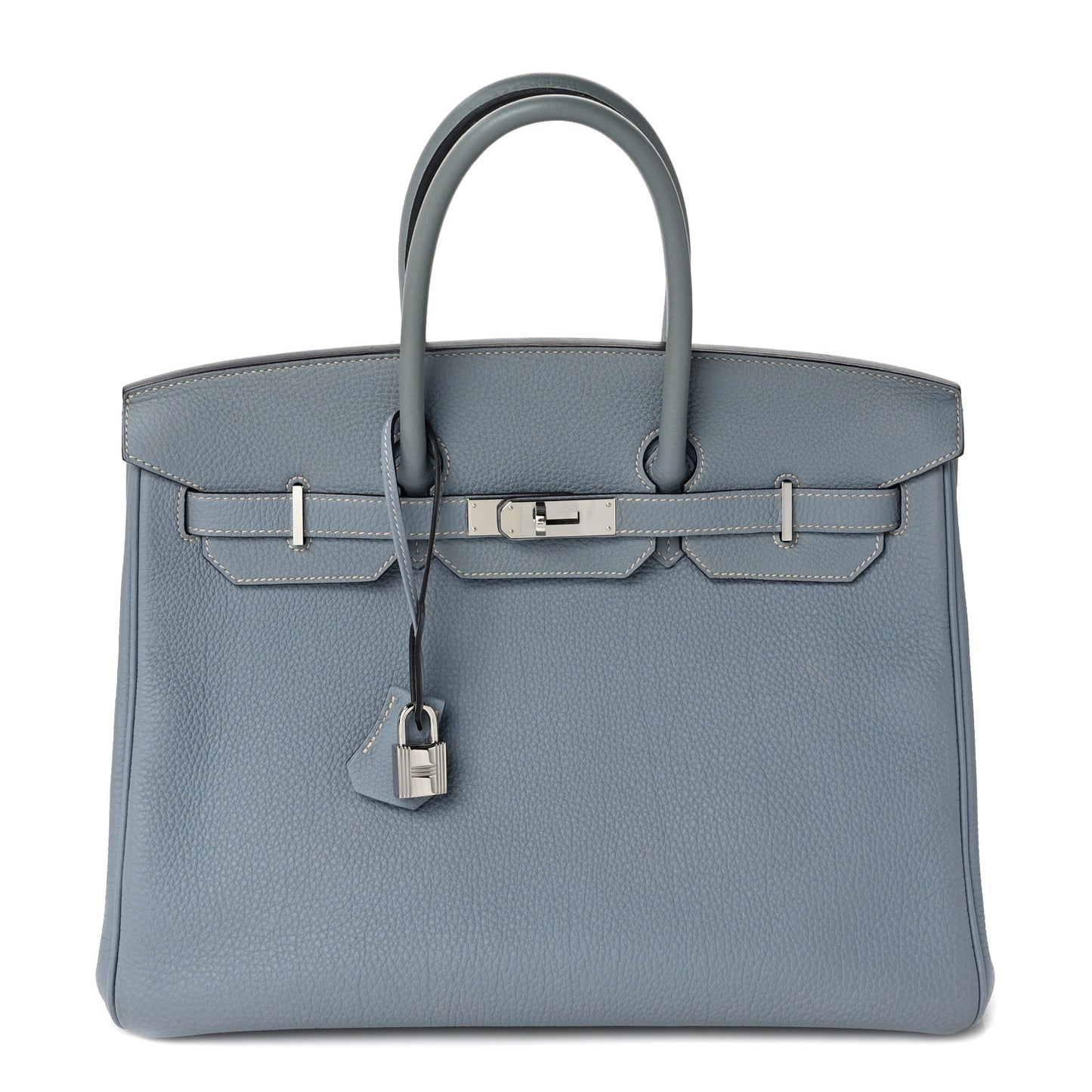 Togo BIRKIN 35 Bleu Lin