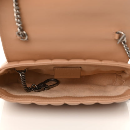 Gucci Calfskin Matelasse Aria Super Mini GG Marmont Shoulder Bag Camelia 4 of 10