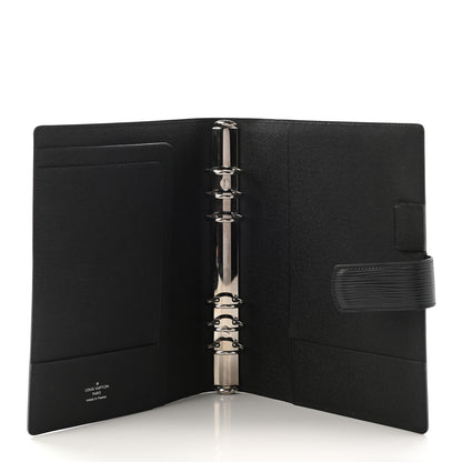 Louis Vuitton Epi Large Ring Agenda Black 5 of 10