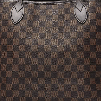 Louis Vuitton Damier Ebene Neverfull MM 7 of 9