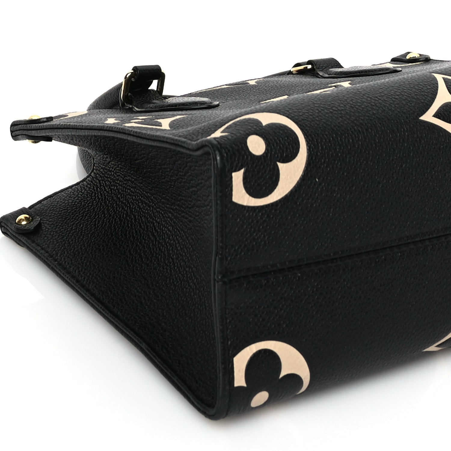 Louis Vuitton Empreinte Monogram Giant Onthego PM Black Beige 8 of 9