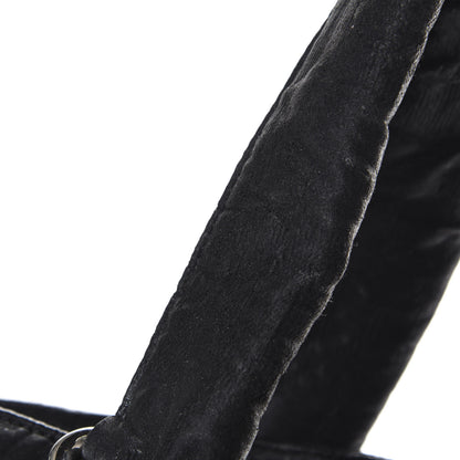 Chanel Crinkled Coated Canvas Le Marais Large Tote Black 9 of 14