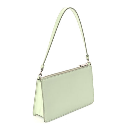 Prada Spazzolato Mini Shoulder Bag  Vert Olive 2 of 8