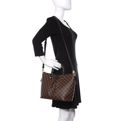 Louis Vuitton Damier Ebene Siena MM 2 of 11