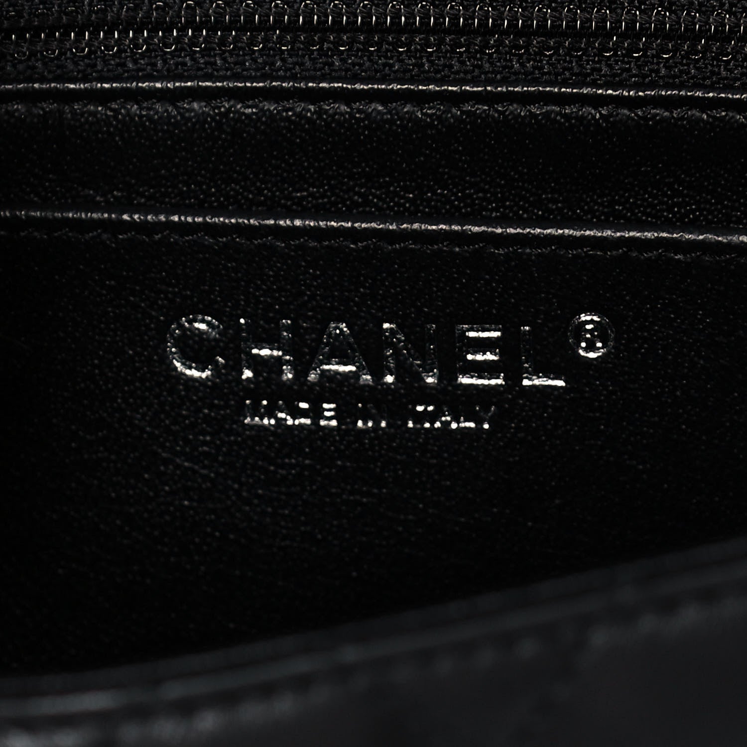 Chanel Lambskin Quilted Mini Square Flap Black 6 of 14