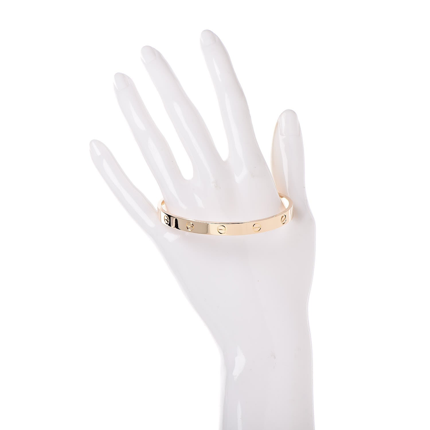 Cartier 18K Yellow Gold LOVE Bracelet 19 2 of 8