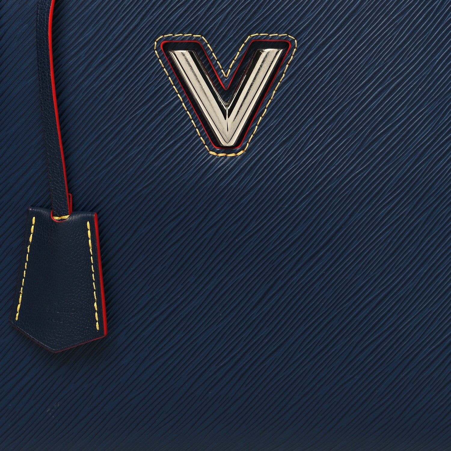 Louis Vuitton Epi Twist Tote Indigo 8 of 12