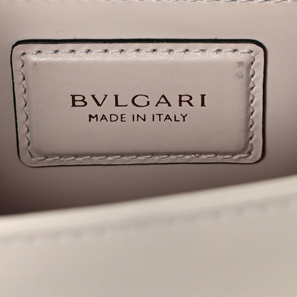 Bulgari Calfskin Serpenti Forever Crossbody Bag White 8 of 12